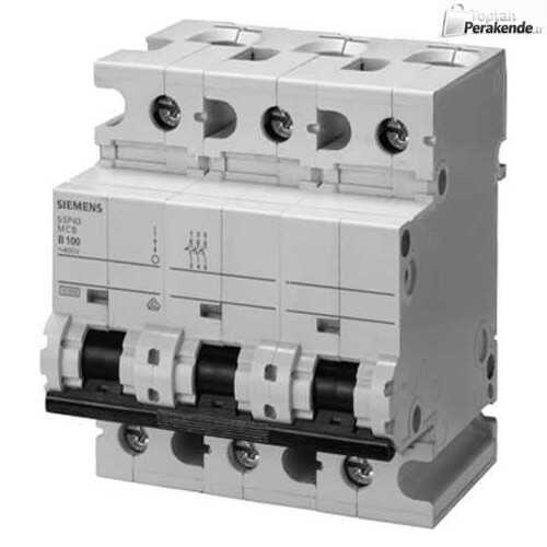 Siemens 5SP4392-7 3X125A C Otomat 10KA
